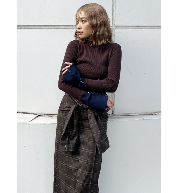 MURUA「【YUKKOコラボ】2WAYシャツライクジャンスカ」|ジャンパースカート|