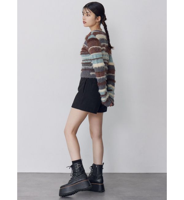 MURUA「ミックスエレメントニット」|ニット・セーター|