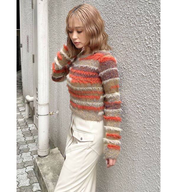 MURUA「ミックスエレメントニット」|ニット・セーター|