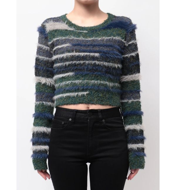 MURUA「ミックスエレメントニット」|ニット・セーター|