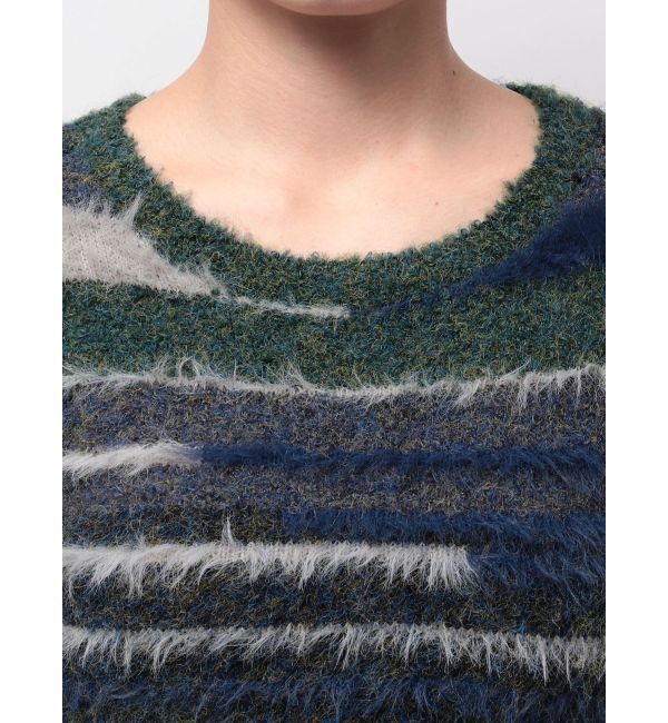 MURUA「ミックスエレメントニット」|ニット・セーター|