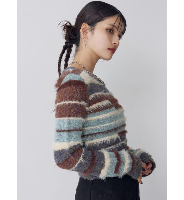MURUA「ミックスエレメントニット」|ニット・セーター|