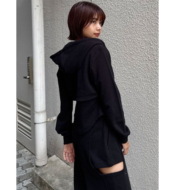 MURUA「ZIPフーディー」|パーカー|