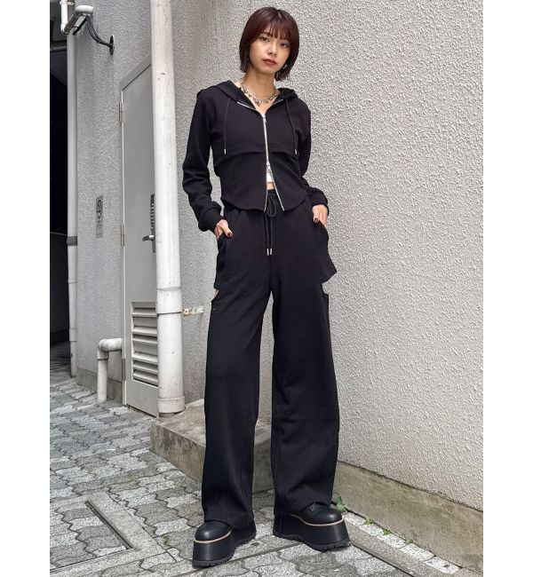 MURUA「ZIPフーディー」|パーカー|