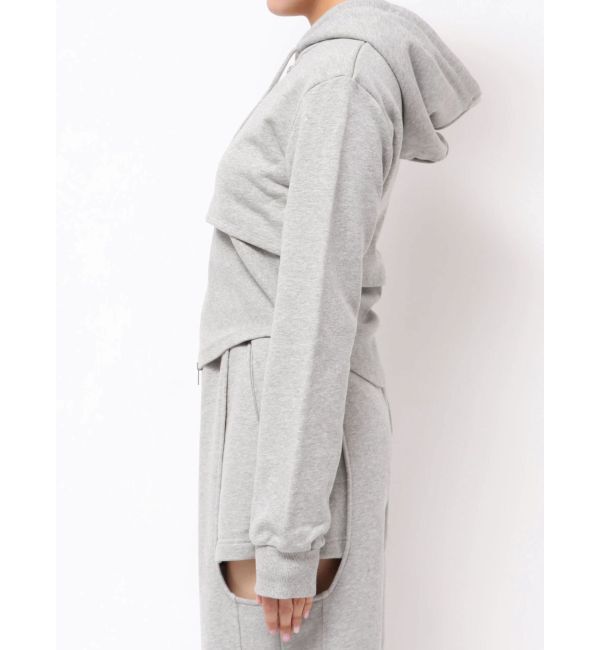 MURUA「ZIPフーディー」|パーカー|