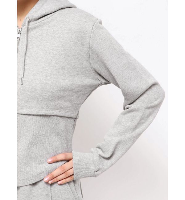 MURUA「ZIPフーディー」|パーカー|