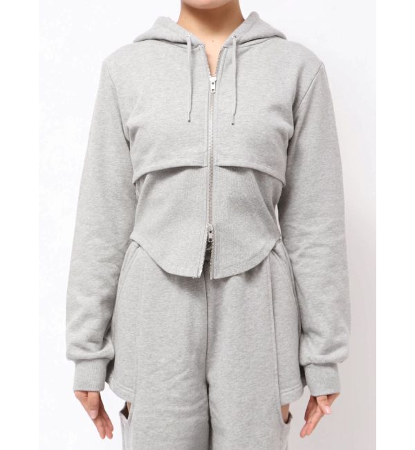 MURUA「ZIPフーディー」|パーカー|