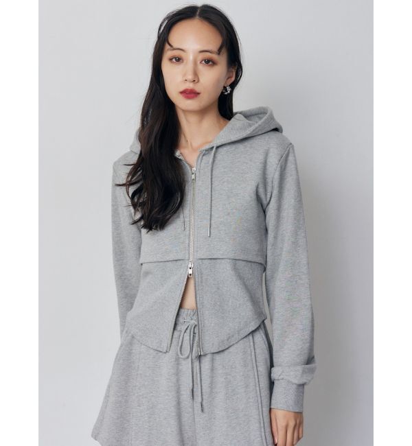 MURUA「ZIPフーディー」|パーカー|