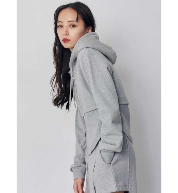 MURUA「ZIPフーディー」|パーカー|