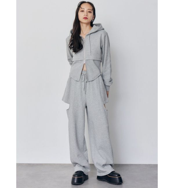 MURUA「ZIPフーディー」|パーカー|