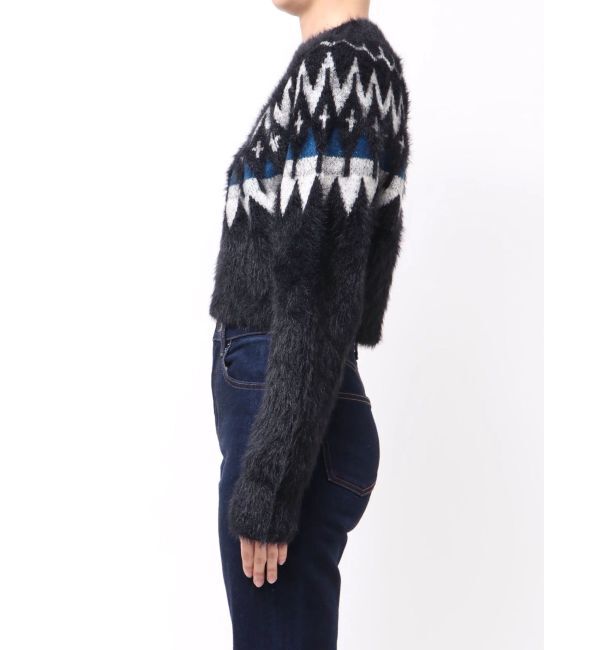 MURUA「ノルディッククロップドニット」|ニット・セーター|