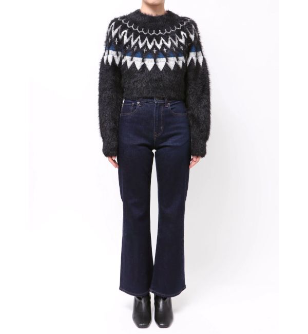 MURUA「ノルディッククロップドニット」|ニット・セーター|