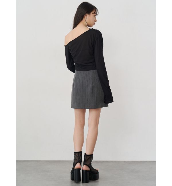 MURUA「サイドジップカーゴスカート」|スカート|