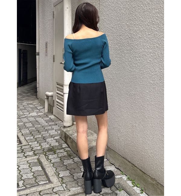 MURUA「サイドジップカーゴスカート」|スカート|