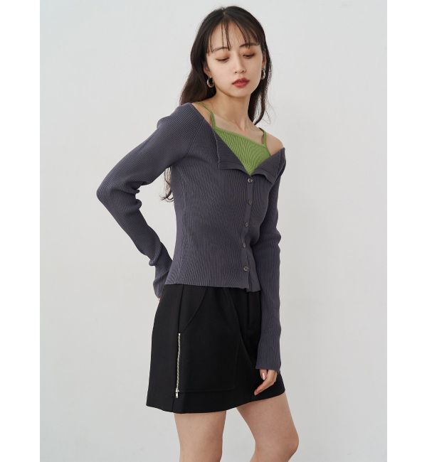 MURUA「サイドジップカーゴスカート」|スカート|