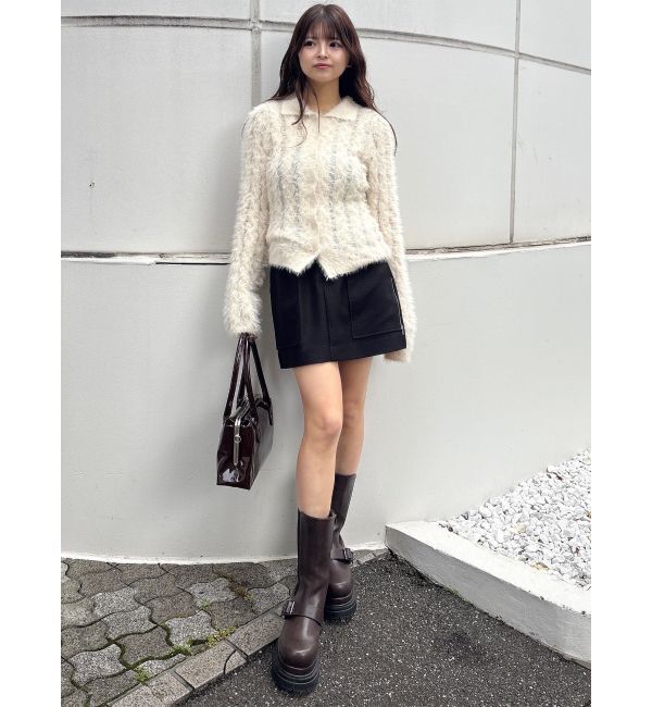 MURUA「サイドジップカーゴスカート」|スカート|