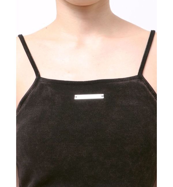 MURUA「ロゴプレートスクエアキャミ」|キャミソール|