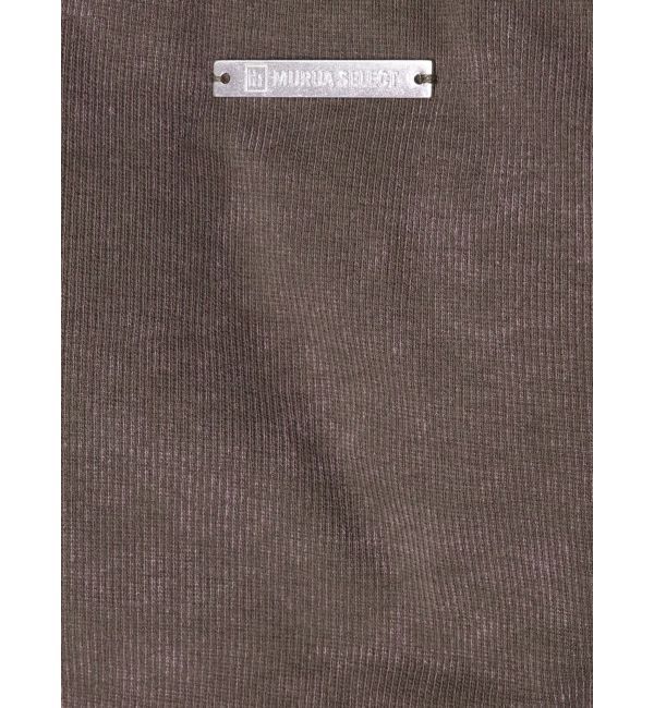 MURUA「ロゴプレートスクエアキャミ」|キャミソール|