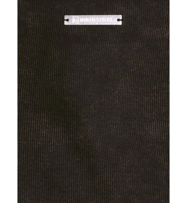 MURUA「ロゴプレートスクエアキャミ」|キャミソール|