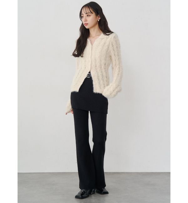 MURUA「ウェーブポロニット」|ニット・セーター|