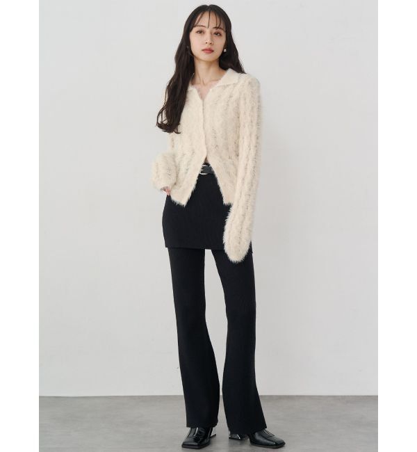 MURUA「ウェーブポロニット」|ニット・セーター|