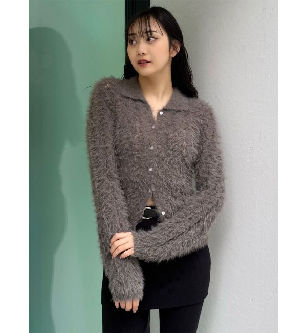 MURUA「ウェーブポロニット」|ニット・セーター|