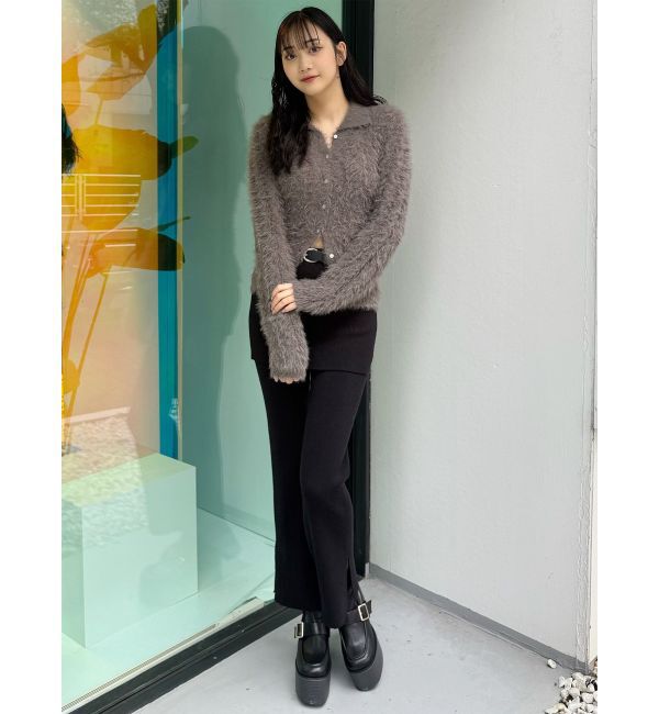 MURUA「ウェーブポロニット」|ニット・セーター|