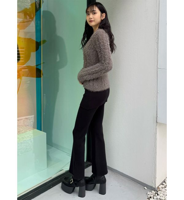 MURUA「ウェーブポロニット」|ニット・セーター|