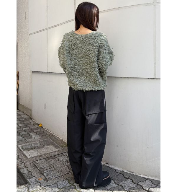 MURUA「ループヤーンボリュームスリーブニット」|ニット・セーター|