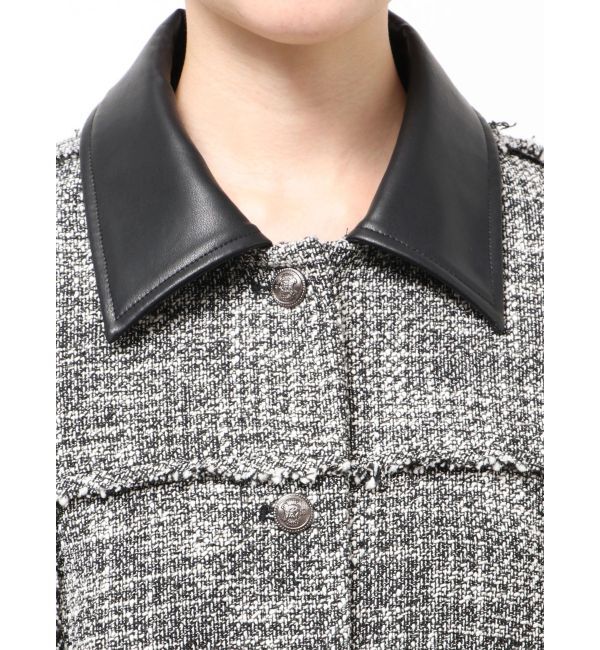 MURUA「ツイードミドルジャケット」|テーラードジャケット|