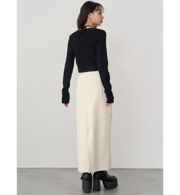 MURUA「ホルタードッキングトップス」|ニット・セーター|