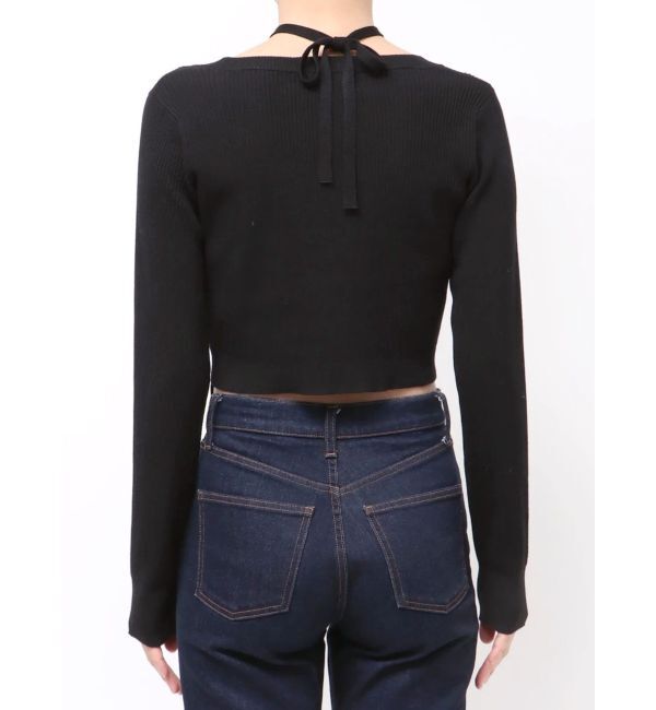 MURUA「ホルタードッキングトップス」|ニット・セーター|