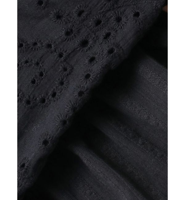 Ungrid「カットワークレースコンビブラウス」|シャツ・ブラウス|