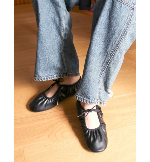 Ungrid「ギャザーフラットシューズ」|その他|