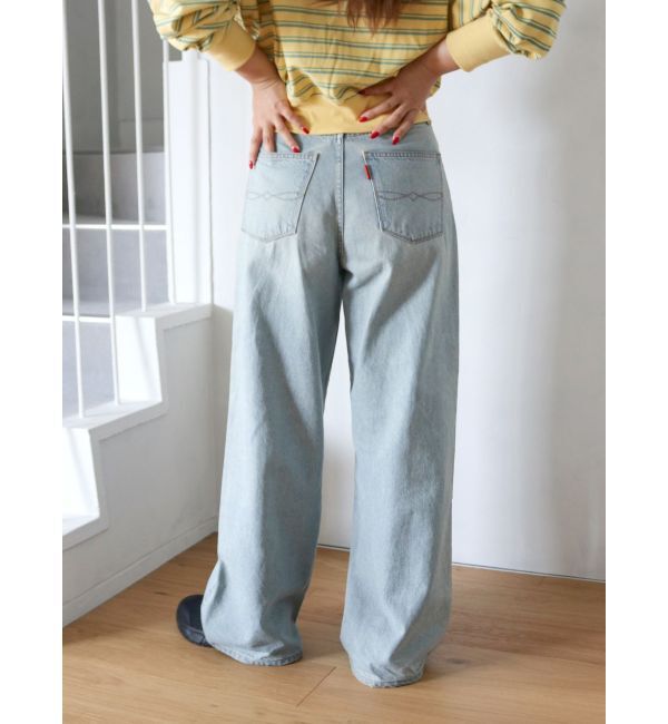 Ungrid「ヴィンテージルーズワイドデニム」|デニム|