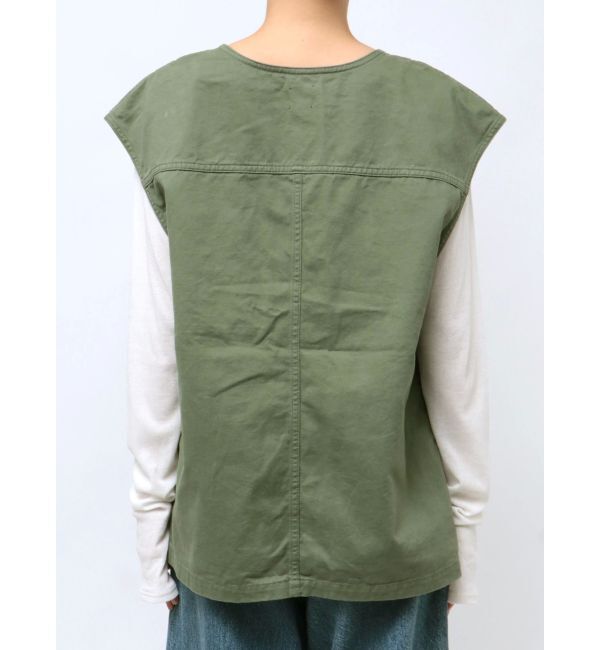 Ungrid「メッシュコンビミリタリーベスト」|ベスト・ジレ|
