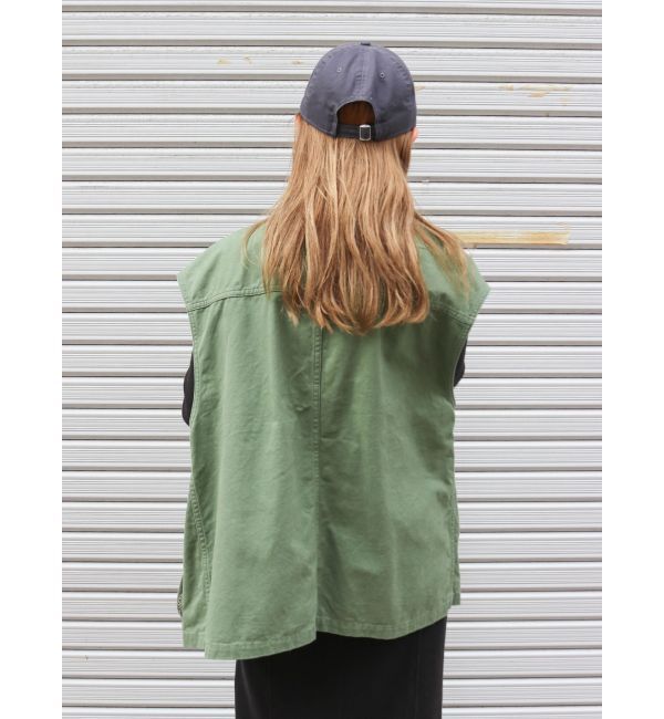 Ungrid「メッシュコンビミリタリーベスト」|ベスト・ジレ|