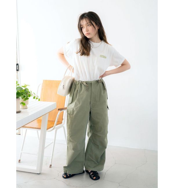 Ungrid「WAIPER別注 ミリタリーオーバーパンツ」|その他|