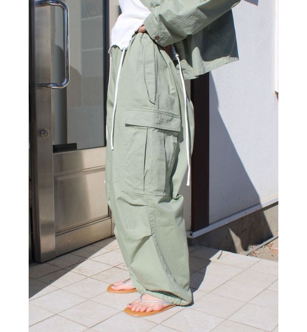 Ungrid「WAIPER別注 ミリタリーオーバーパンツ」|その他|