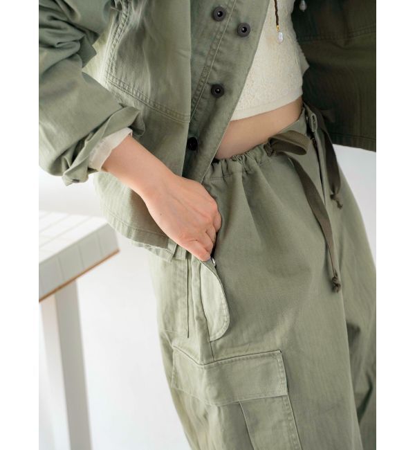 Ungrid「WAIPER別注 ミリタリーオーバーパンツ」|その他|