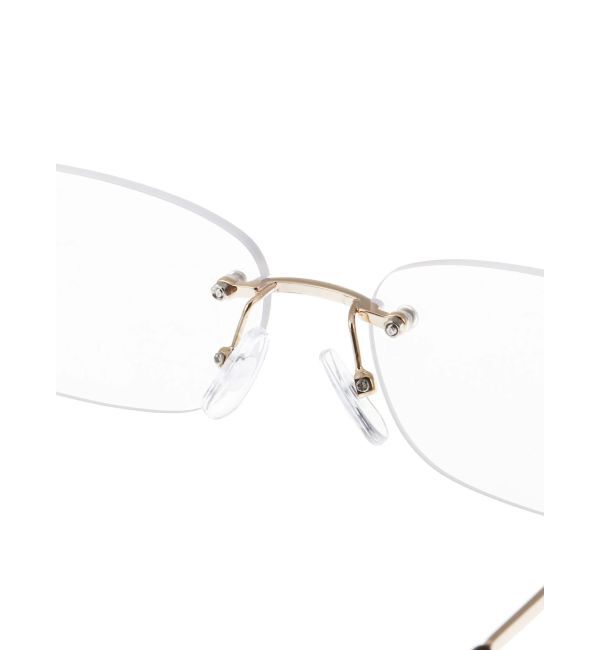 Ungrid「リムレスデザイン伊達メガネ」|その他|