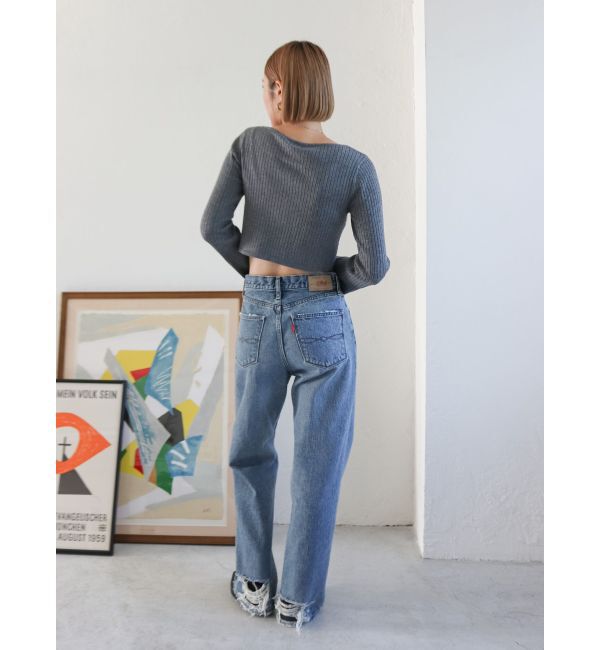 Ungrid「ボートネックショートニット」|ニット・セーター|