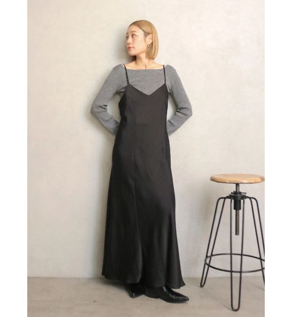 Ungrid「ボートネックショートニット」|ニット・セーター|