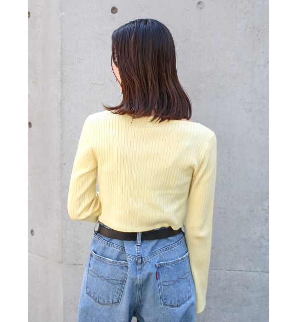 Ungrid「ボートネックショートニット」|ニット・セーター|