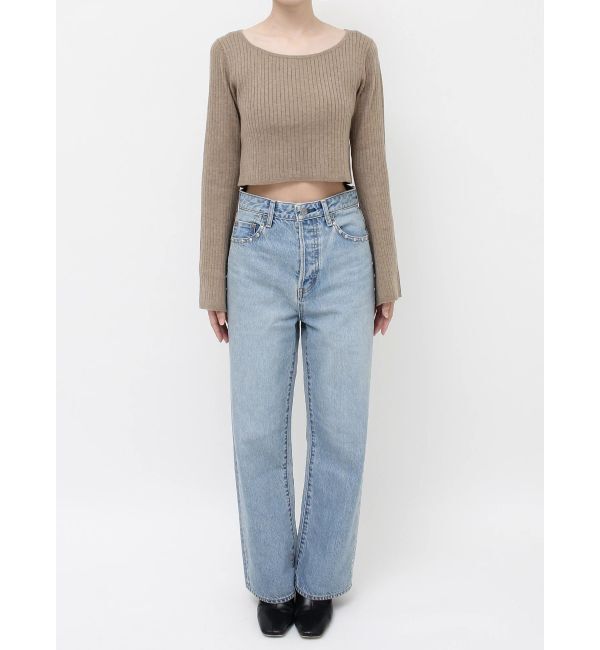 Ungrid「ボートネックショートニット」|ニット・セーター|