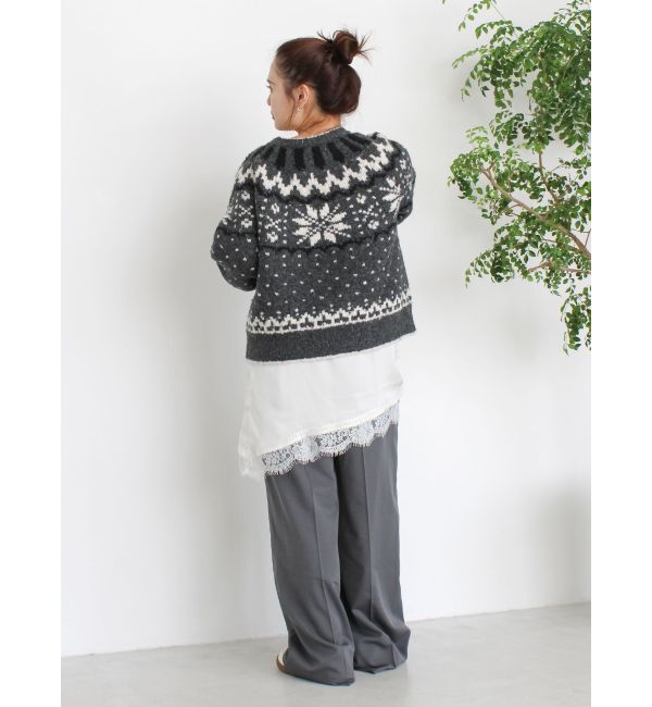 Ungrid「タックデザインラフパンツ」|その他|