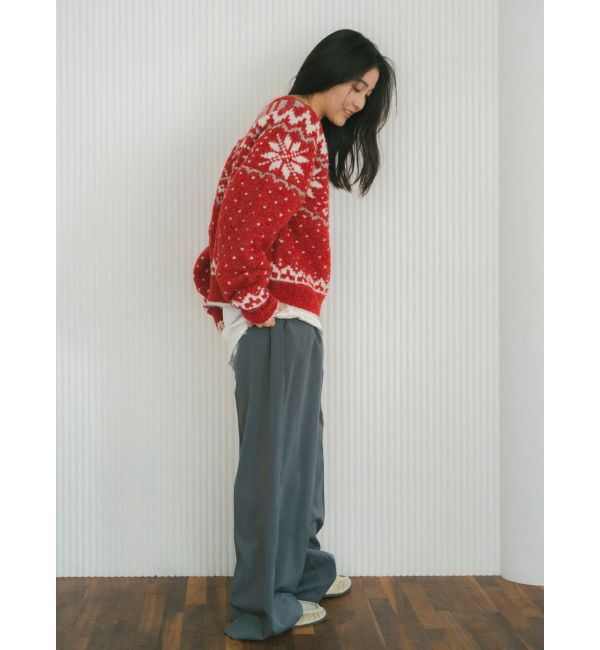 Ungrid「タックデザインラフパンツ」|その他|