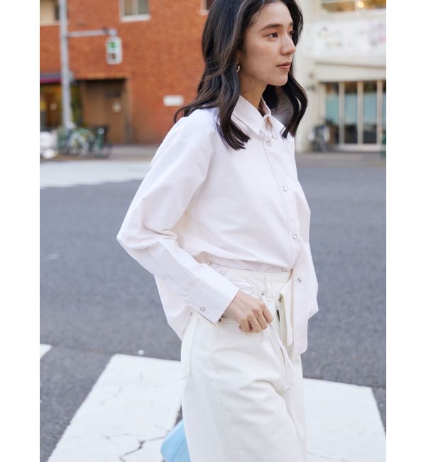 LAGUNAMOON「【WEB限定】サイドドロストシャツ」|シャツ・ブラウス|