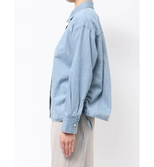 LAGUNAMOON「【WEB限定】サイドドロストシャツ」|シャツ・ブラウス|