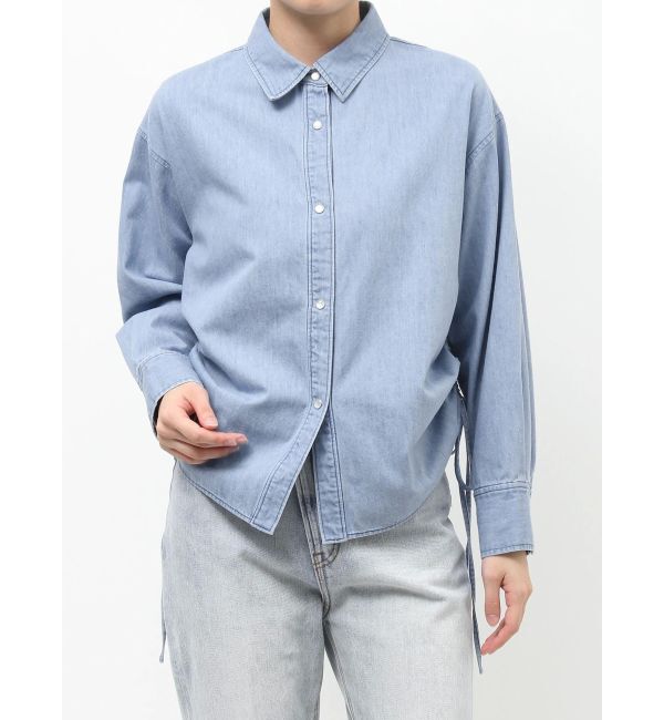 LAGUNAMOON「【WEB限定】サイドドロストシャツ」|シャツ・ブラウス|